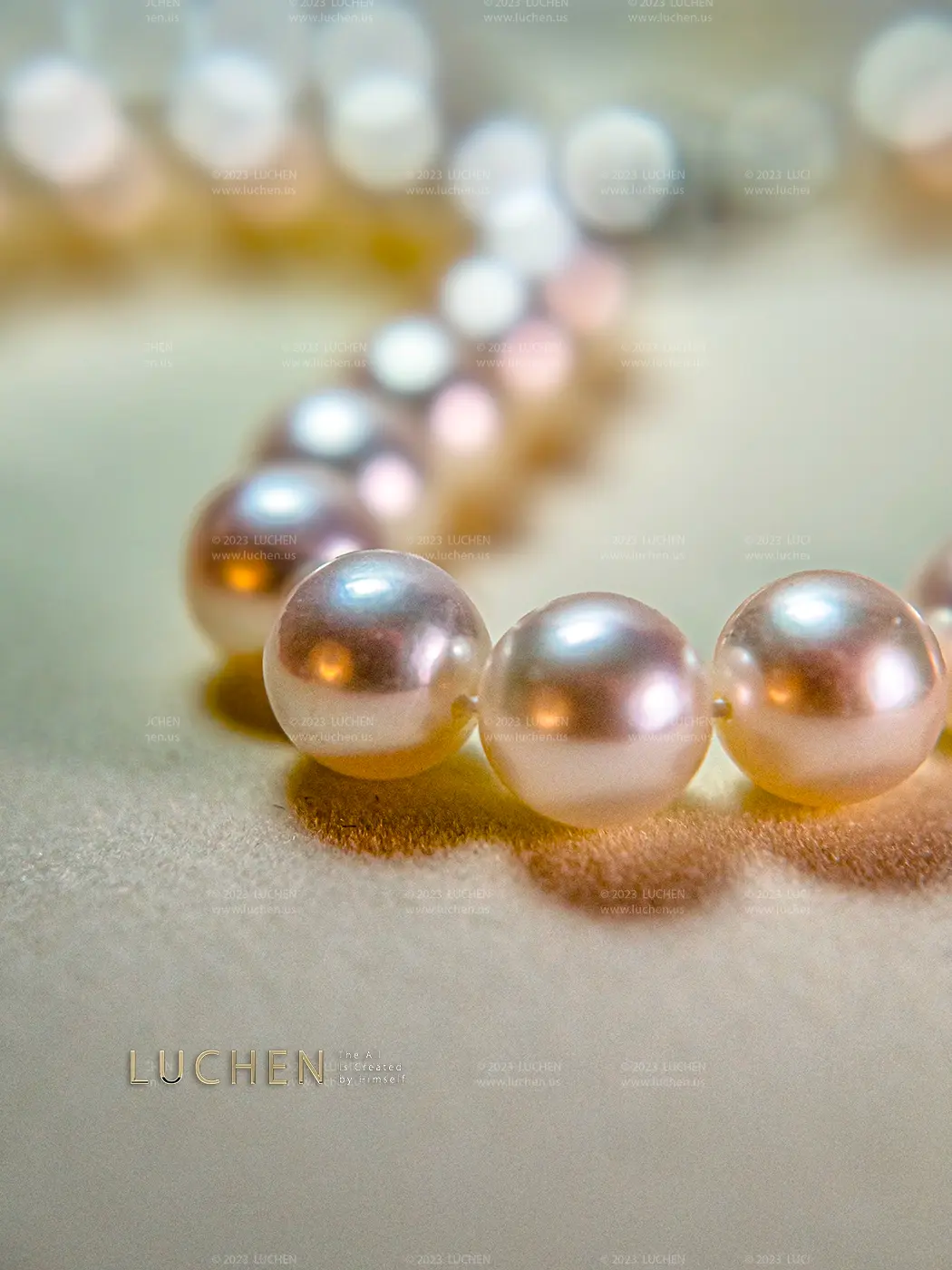 LUCHEN Watson + pear+necklace